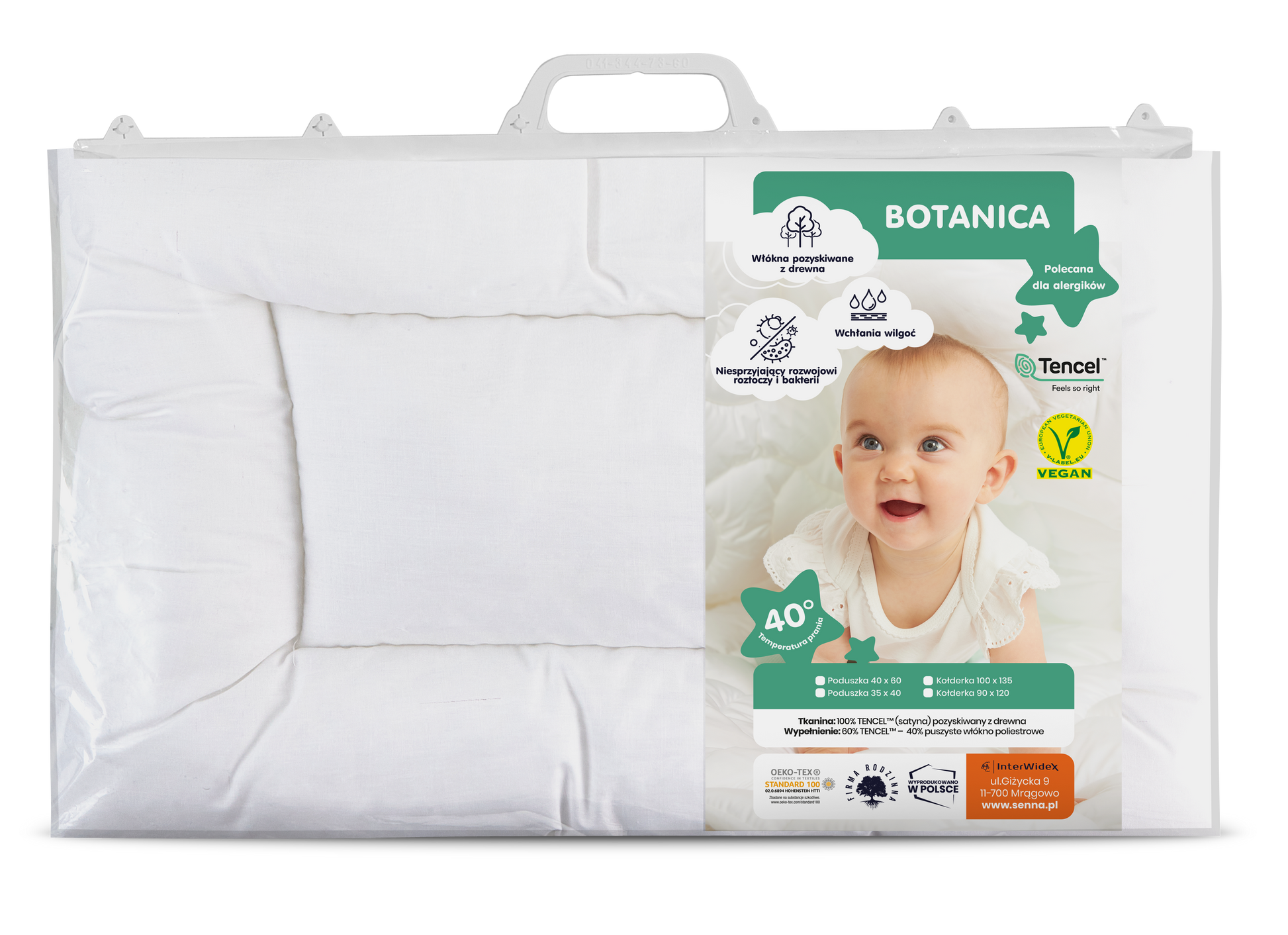 BOTANICA Poduszka dziecięca Inter Widex - Senlovo