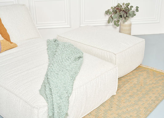 Bari Azardi Armchair with Footrest