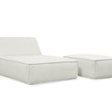 Bari Azardi Armchair with Footrest