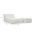 Bari Azardi Armchair with Footrest