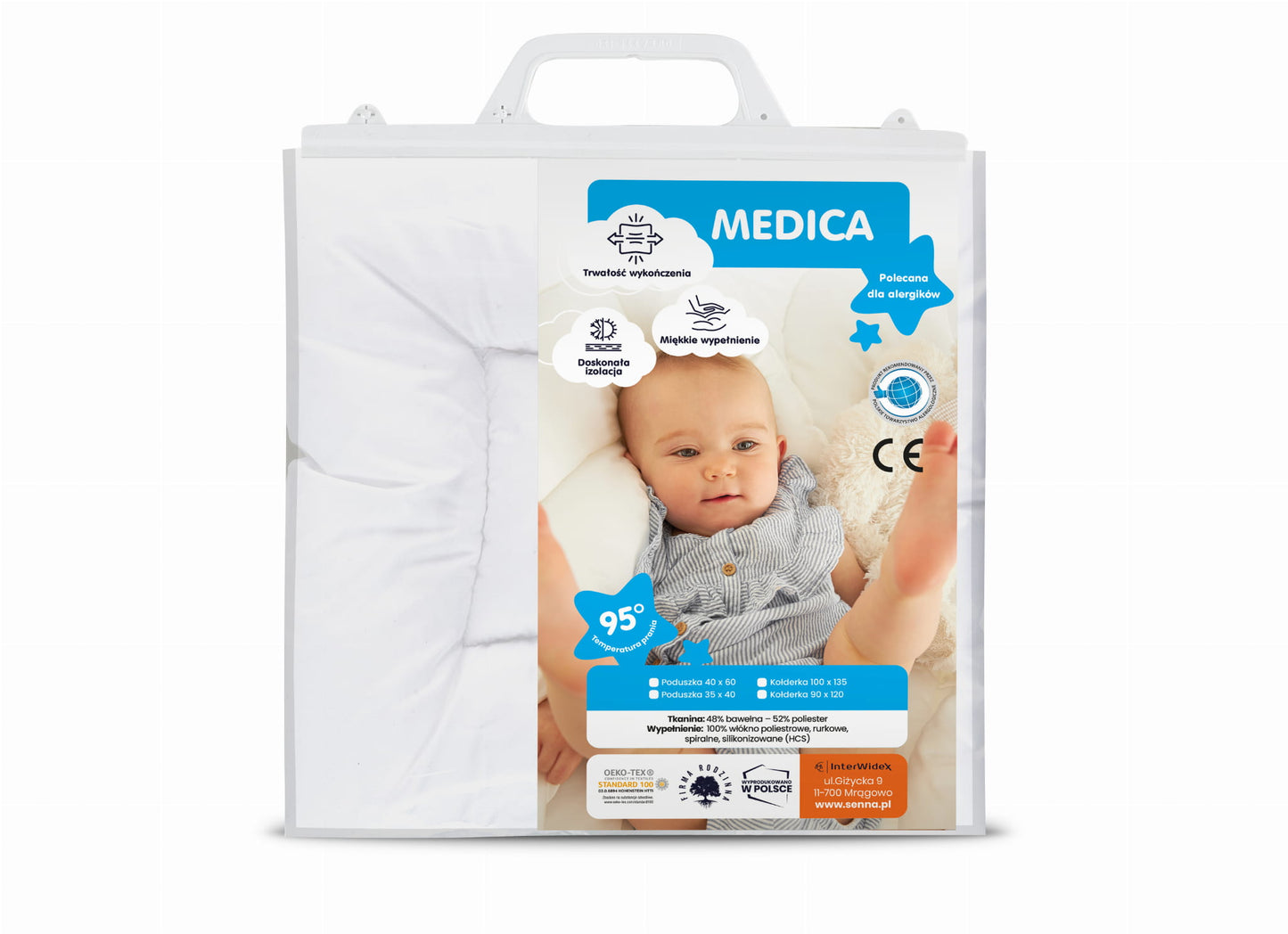 MEDICA Poduszka dziecięca Inter Widex - Senlovo