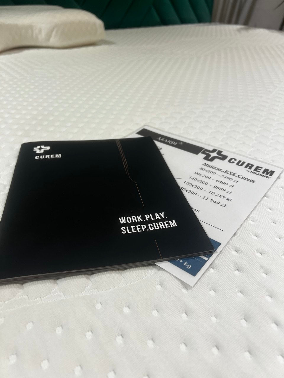 Materac 160x200 Curem .exe wymiana ekspozycji - Senlovo