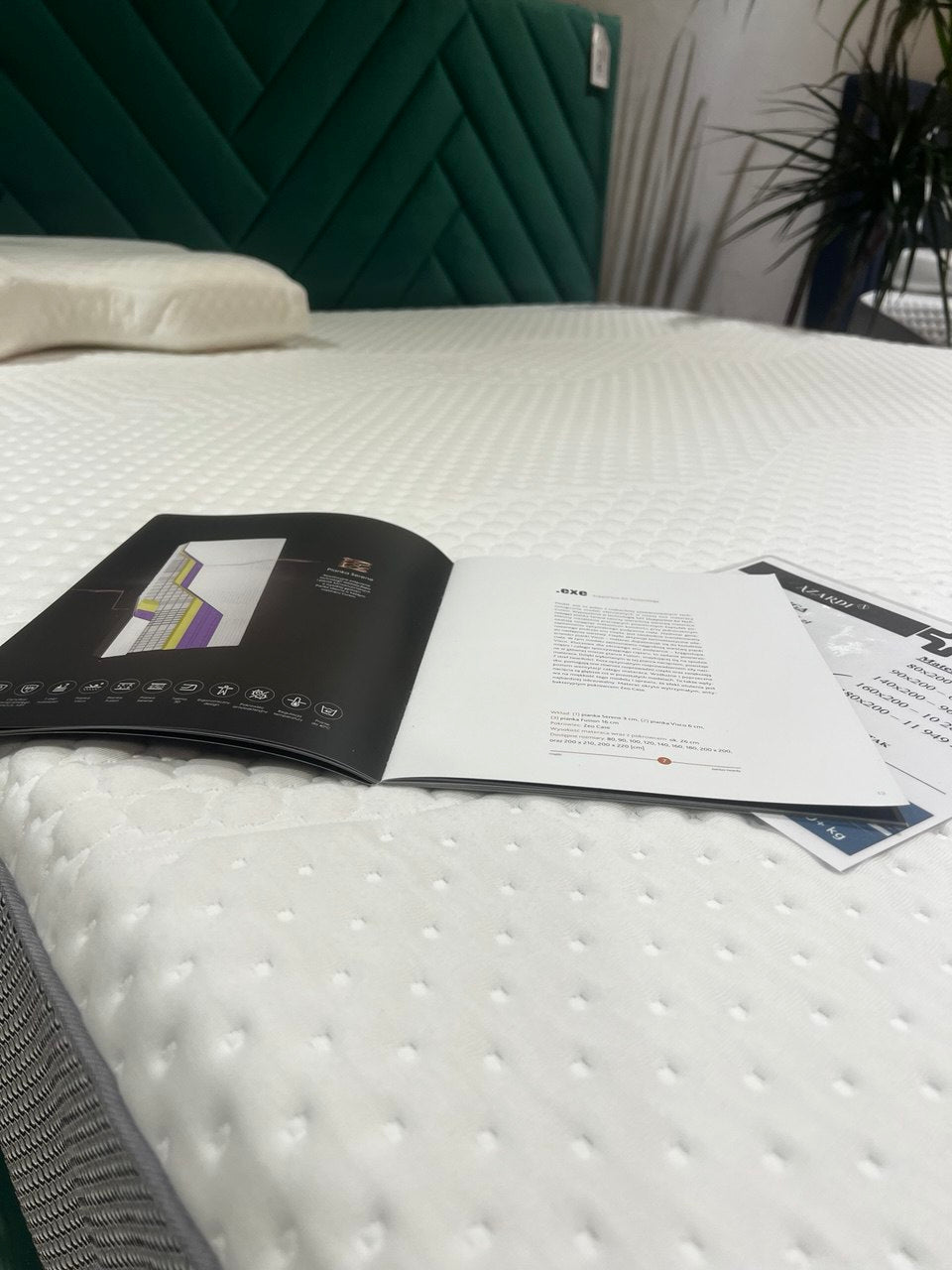 Materac 160x200 Curem .exe wymiana ekspozycji - Senlovo