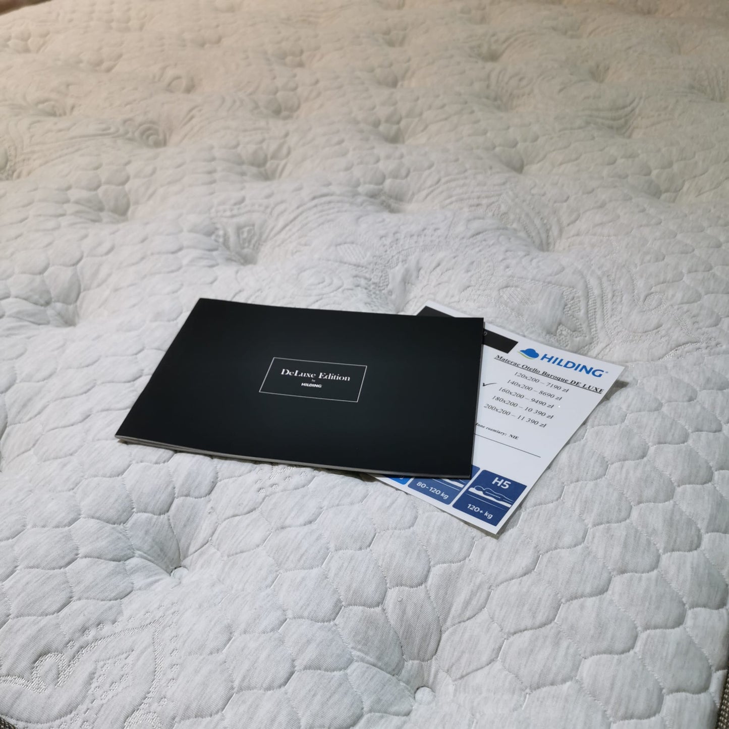 Materac 160x200 Otello Baroque Hilding de Luxe - Senlovo