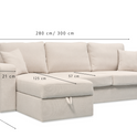 Ecksofa Tarifa Maxi Azardi