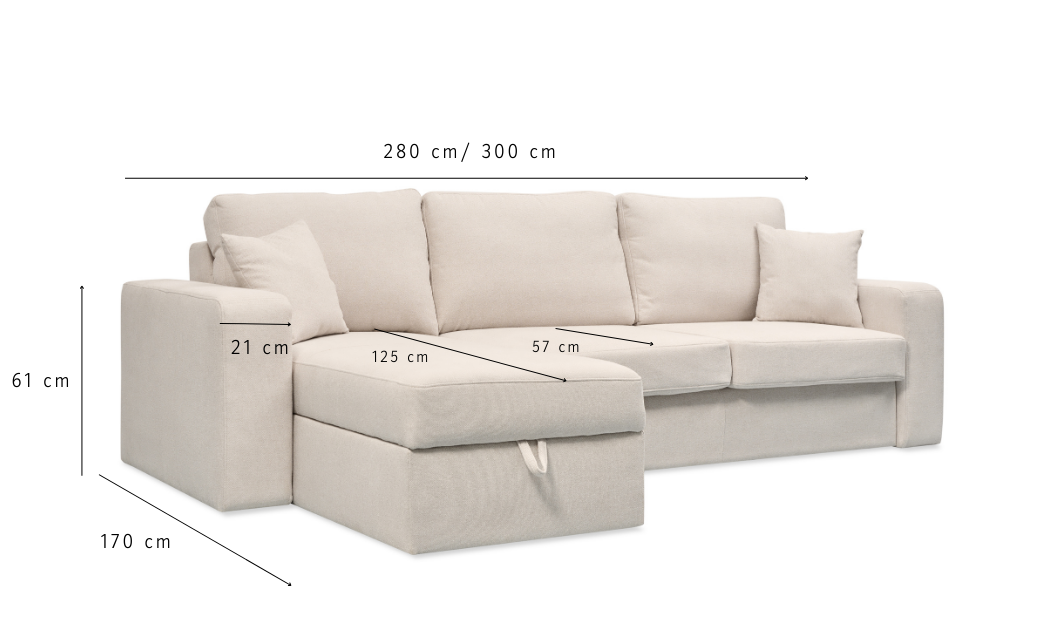 Ecksofa Tarifa Maxi Azardi