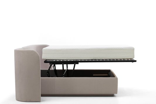 Azardi two-position bedding container