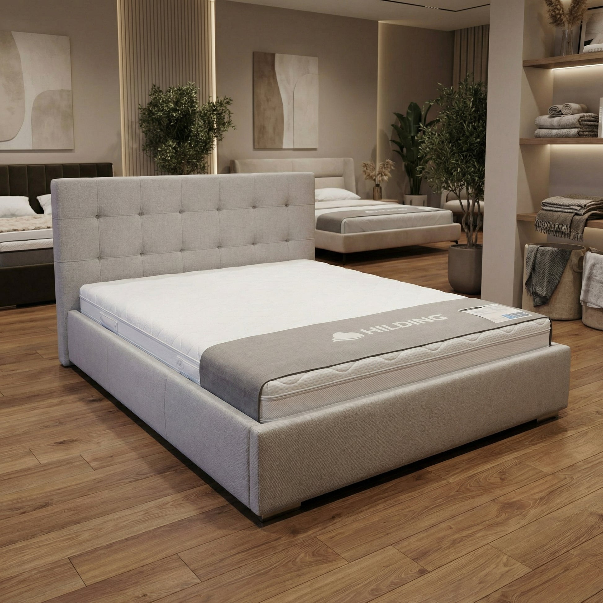 Łóżko 160x200 Alan - atrakcyjna cena, od ręki - Senlovo Senlovo