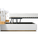 Dakota Bed with Azardi Shelves